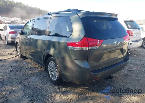 2011 Toyota Sienna Xle V6 from USA, damaged, VIN 5TDYK3DC8BS128232